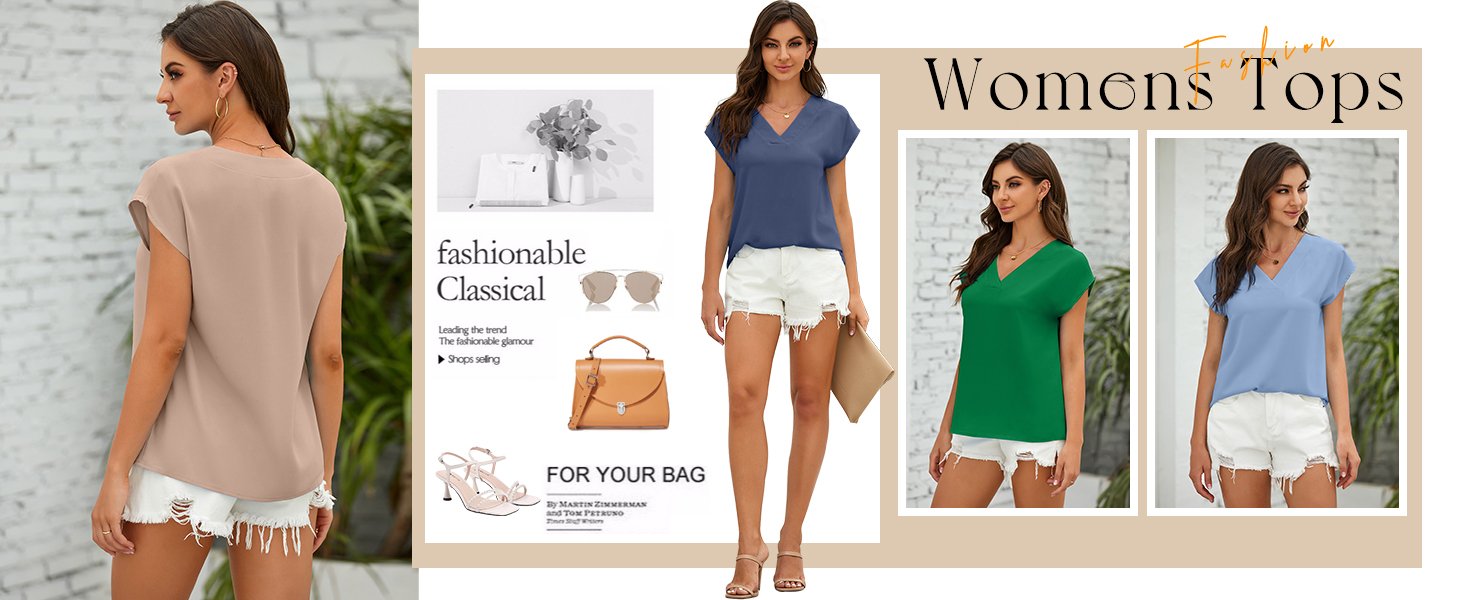 Womens summer fashion tops