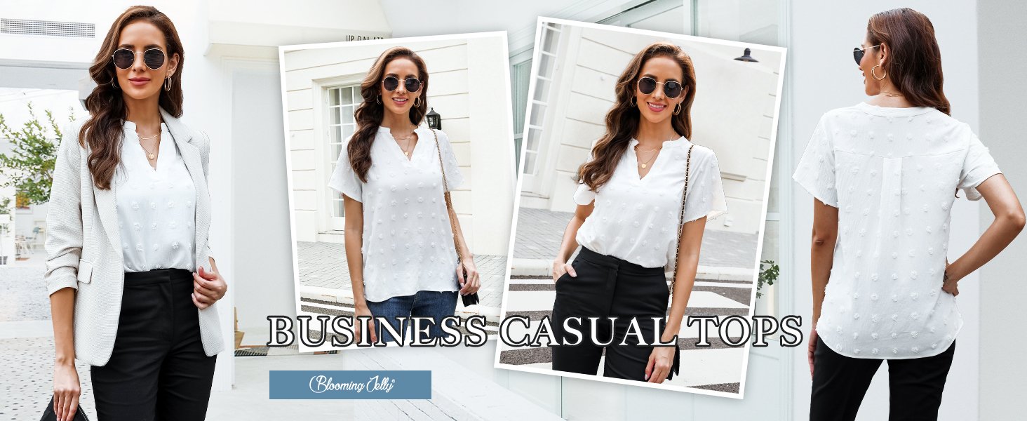 business casual tops