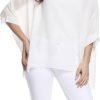 Women Chiffon Blouse Floral Batwing Sleeve Beach Cover Loose Tunic Shirt Tops