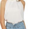 Sequin Halter Tops for Women Sleeveless Dressy Sparkle Tank Camisole Tops Party Club Cocktail Vest Shirt