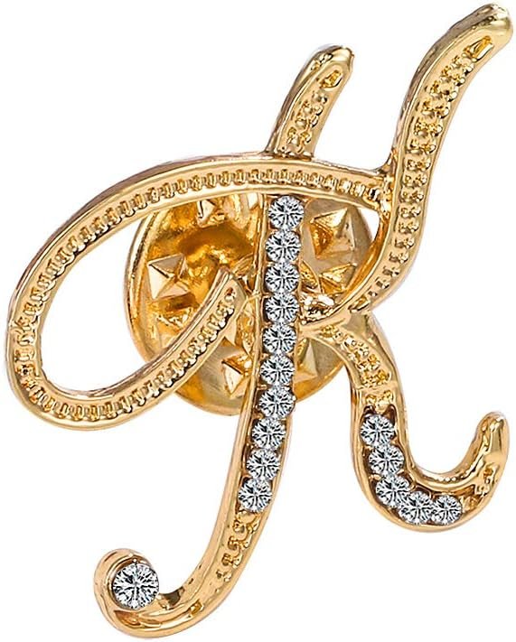 618uTfOUGYL._AC_SL1000 Initial Letter Brooch Pin Small Lapel Pin Tie Tack Name Personalized Gifts for Women Men Gold A-Z