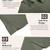 Women Chiffon Button Down Shirts with Pocket Short Sleeve Office Blouses V Neck Casual Business Tops Slim Fit Shirts