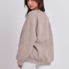 Women Oversized Sweatshirts Hoodies Fleece Crewneck Pullover Top Casual Fall Outfits Preppy Clothes Teen Girls 2024