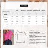 Women's Casual V Neck Alicia Floral Print Smocked Short Sleeve Chiffon Blouses Bohemian Top Shirts