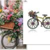 Rhinestone Creative Bicycles Brooch Pin for Women Retro Elegant Handmade Blue Brooches Pins Classic Wedding Fashion Jewelry Accessories Gift