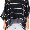 Women Chiffon Blouse Floral Batwing Sleeve Beach Cover Loose Tunic Shirt Tops