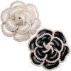 2 Pieces Flower Brooch Pin Petal Elegant Exquisite Art Brooch for Women Wedding Banquet Party Brooch Simple Pin