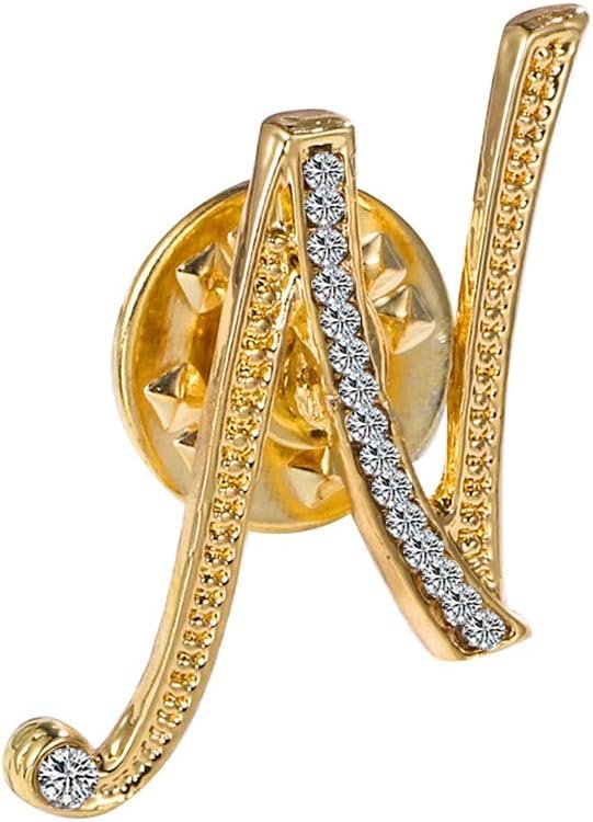 61byeQBWddL._AC_SL1000 Initial Letter Brooch Pin Small Lapel Pin Tie Tack Name Personalized Gifts for Women Men Gold A-Z