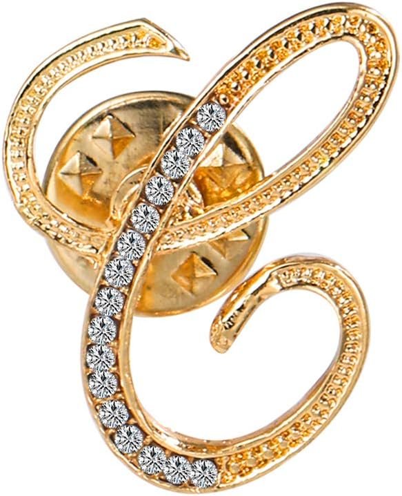 61fSYlWxJiL._AC_SL1000 Initial Letter Brooch Pin Small Lapel Pin Tie Tack Name Personalized Gifts for Women Men Gold A-Z