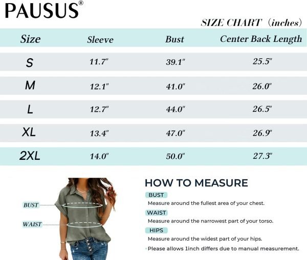 Women Chiffon Button Down Shirts with Pocket Short Sleeve Office Blouses V Neck Casual Business Tops Slim Fit Shirts