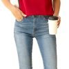 Blouse Tank Tops for Women Casual Summer Square Neck Chiffon Blouse Loose Flowy Sleeveless Tunic Shirts