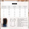 Womens Casual Sleeveless Shirts Halter Neck Leopard Print Tank Top and Blouses