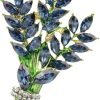 Lavender flower brooch crystal rhinestone tulip brooch elegant accessories jewelry women brooches and pins fashion jewelry wedding flowers lapel pin