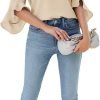Chiffon Blouses for Women Ruffle 3/4 Sleeve Dressy V Neck Casual Flowy Tunic Tops