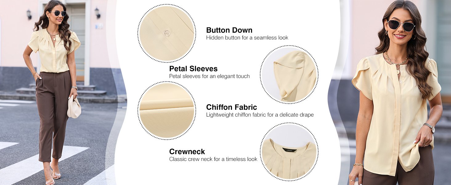 short sleeve blouse