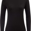 Women's High Stretchy Long Sleeve Pullover Sweater Blouse Top
