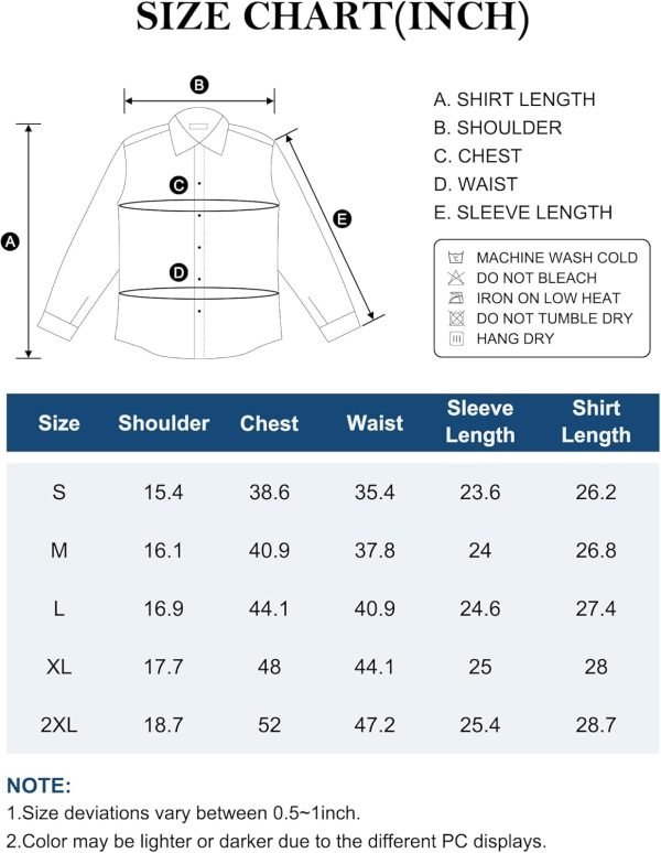 Womens Button Down Shirts Long Sleeve V Neck Collared Blouses Office Work Tops Chiffon Dressy Casual Shirts