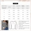 Women's Crewneck Cute Sweaters 2024 Striped Colorblock Fall Winter Knitted Pullover Tops