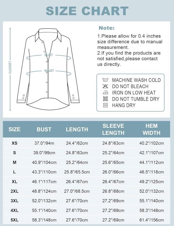 Womens Casual Boho Floral Print V Neck Long Sleeve Blouses Button Down Shirts Dressy Chiffon Loose Ruffle Tops