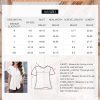 Womens Summer Tops Button Down Crew Neck Short Sleeve Shirts Business Casual Loose Work Chiffon Blouses