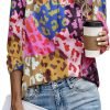 Womens Tops Dressy Casual Pleated Crew Neck Long Sleeve Shirts Office Work Chiffon Blouses