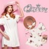 Queen Crown Brooch Pins for Women Girls