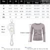 Women's High Stretchy Long Sleeve Pullover Sweater Blouse Top