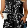 Women's Dressy Chiffon Blouses Crew Neck Sleeveless Tunic Tops Office Cute Work Shirts 2024 Summer Casual Tank Tops