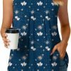 Women's Dressy Chiffon Blouses Crew Neck Sleeveless Tunic Tops Office Cute Work Shirts 2024 Summer Casual Tank Tops