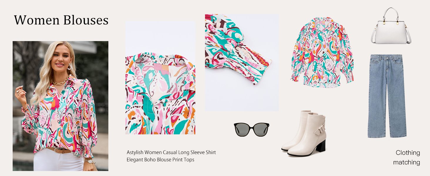 boho tops for women