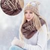 Women Brooch Pins Sweater Shawl Clips Faux Crystal Pearl Brooches Safety Pins Dress Shirt Clips for Women Gold Silver (4 Pieces)