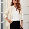 Womens Puff Sleeve Summer Tops Chiffon Short Sleeve Blouses White V Neck Pom Pom Shirts