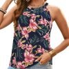 Sequin Halter Tops for Women Sleeveless Dressy Sparkle Tank Camisole Tops Party Club Cocktail Vest Shirt