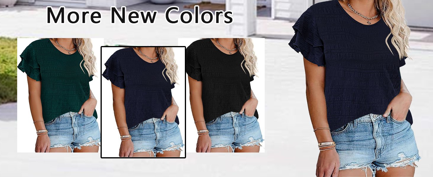 Solid color top