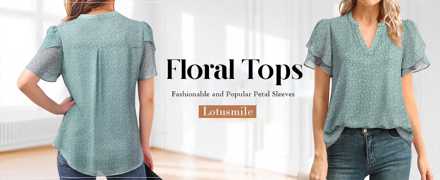 work tops dressy casual blouse